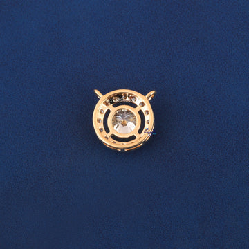 1 ct Solitaire diamond pendant for women-Gurukrupa-Gems