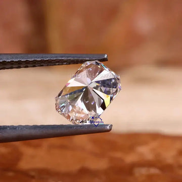 1 ct radiant shape f color vvs clarity cvd diamond for solitaire-Gurukrupa-Gems