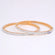 1 pair of Round cut diamond bangles for elegance designs with vvs clarity diamonds Gurukrupa-Gems