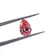 1.31 CT vivid pink pear shape lab grown loose diamond boasting vvs clarity-Gurukrupa-Gems