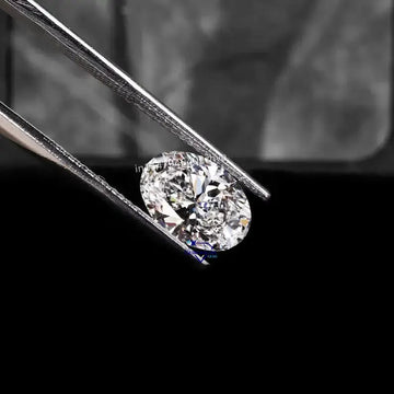1.60 ct oval vs clarity diamond def color colorless white excellent grade-Gurukrupa-Gems