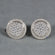 14 KT Luxurious Looking White Gold Lab Created Diamond Earrings For Anniversary Gift For Your Partner Gurukrupa-Gems