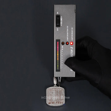 14 KT white gold Lab Created Diamond Pendant with Customized Round Cut Diamond Pendant VVS Clarity Diamonds
