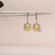 14 kt Lab created diamond earring with vvs clarity diamonds for women designers earrings