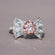 14 kt white gold Solitaire Lab Created Diamond Ring For Women With 2 TCW Round And Tapered Baguette Cut Gurukrupa-Gems