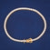 14kt Yellow Gold Plated VVS Round Diamond 4mm Tennis Bracelet for Mens Womens Gurukrupa-Gems