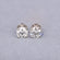 14kt gold diamond earring for women with vvs clarity in solitaire diamond for women Gurukrupa-Gems