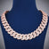 18 inch 14mm Custom Ice Spice Opium Celebrity Chains Red Emerald cut Diamond Miami Cuban Link Best Rappers Chain Necklace (Copy) Gurukrupa-Gems