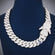 18.5 INCH 18 MM Customized Lock Cuban Necklace Gurukrupa-Gems