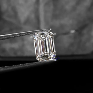 2 ct Emerald cut Colorless white certified diamond def color-Gurukrupa-Gems
