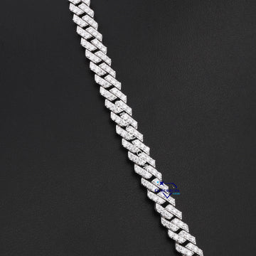 20 inch 6 mm cuban chain hip hop diamond vvs clarity Gurukrupa-Gems