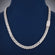 24 Inch 10mm Two Tone Silver Rose Gold Cuban Link Chain for Men Fully Iced Out Necklace Gurukrupa-Gems