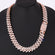 22 inch 18 mm best selling hip hop cuban custom made rose gold diamond chain vvs clarity Gurukrupa-Gems