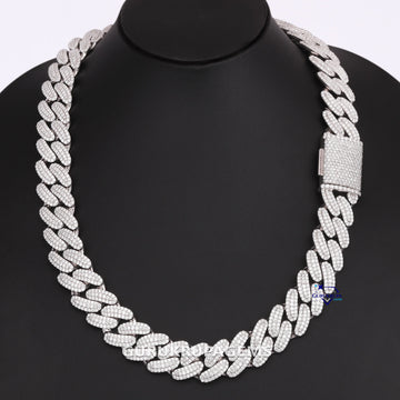 22 inch 18 mm cuban chain necklace valentine deals Gurukrupa-Gems