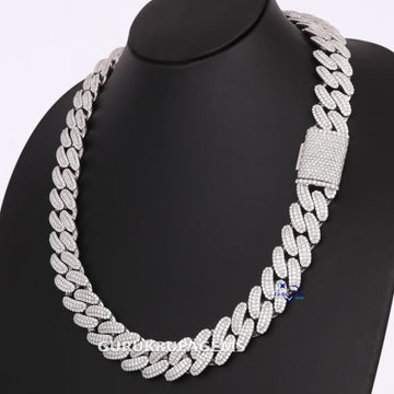 22 inch 18 mm cuban chain necklace valentine deals Gurukrupa-Gems