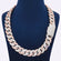 22 inch 20 mm two tone miami cuban diamond chain Gurukrupa-Gems