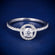 3.5 Ct Oval Cut Lab Diamond Engagement in White Gold Ring for Women Gurukrupa-Gems