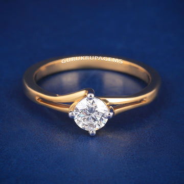 3.5 Ct Oval Cut Lab Diamond Engagement in White Gold Ring for Women Perfect Proposal Gift for Womens Gurukrupa-Gems