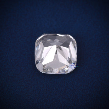 3.50 Cushion cut def color excellent grade lab diamond for jewelry making-Gurukrupa-Gems