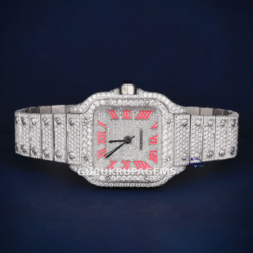 36 mm Womens hiphop diamond watch Gurukrupa-Gems