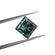 4 CT Princess Cut Green color lab grown loose diamond crafted in VVS clarity-Gurukrupa-Gems