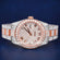 41mm Yellow Roman Dial Day Date Fully Iced Out Presidential Watch in Custom VVS Diamond Watch Richest Rapper Watches with Real Diamonds Gurukrupa-Gems