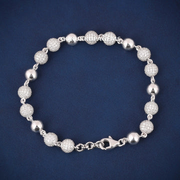6 Inch 2mm 14K Yellow Gold Tennis Bracelet with VVS Clarity Diamond Shine Gurukrupa-Gems