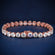 7 inch 6 mm rose gold tennis bracelet for women Gurukrupa-Gems