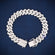 8 inch 12 mm box cuban diamond frost bracelet Gurukrupa-Gems