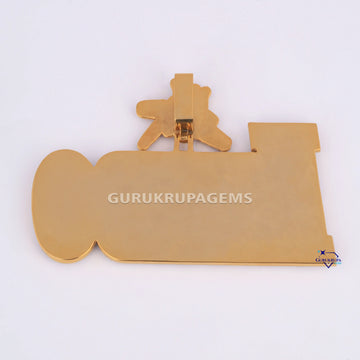 925 sterling silver lab made diamond hip hop pendant with custom letter engraved diamond jewelry - Gurukrupa-Gems