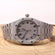 A round dial with arabic numerals fully iced out moissanite diamond watch luxurious looking-Gurukrupa-Gems