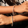 Adorn Your Wrist with Exquisite 14 kt Gold Bangles classy jewelry for women wore at wedding or parties Gurukrupa-Gems