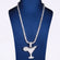 Custom Iced Out Cocktail Glass Pendant with Diamond Tennis Chain  Hip Hop Jewelry Jweldim Jewels