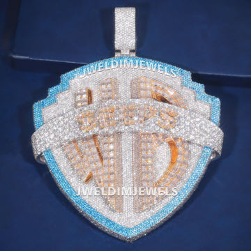 6.9*6.9 Big Custom Pendant  lab grown diamond d vvs Jweldim Jewels