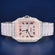 Expensive Watches for Women Luxury Two Tone Silver & Rose Roman Dial Bezel Full Iced Out VVS Moissanite Diamond Watch Jweldim Jewels