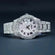 Attractive watch has a round dial and made of stainless steel with lab-grown diamond accents adding a touch of elegance-Gurukrupa-Gems