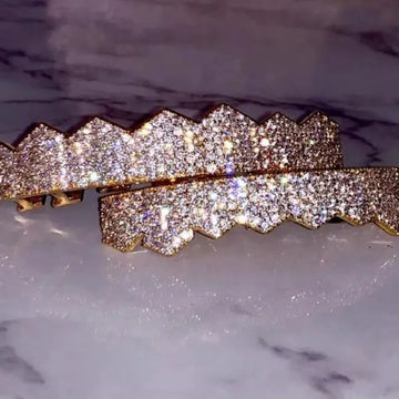 Best Selling Hip Hop Diamond Mens Classy Grillz in VVS Clarity