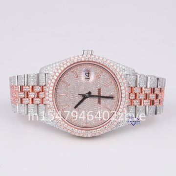 Best selling hip hop diamond watch branded luxury collection vvs clarity-Gurukrupa-Gems