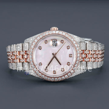 Branded super clone diamond iced out d color luxury watches-Gurukrupa-Gems