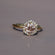 Capture the beauty to your finger with our exquisitely crafted 14 kt lab grown diamond solitaire ring Gurukrupa-Gems
