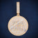 Circle Custom Pendant VVS Clarity Diamond Pendant Gurukrupa-Gems