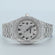 Classic lab made diamond watch for men shows arabic numerals in round dial wore at party or wedding Gurukrupa-Gems