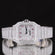 Classy branded custom mechanical dials fully white hip hop diamond watch-Gurukrupa-Gems