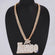 Custom Cuban Link Lab Diamond Chain With Pendant In 14KT Yellow Gold Gurukrupa-Gems