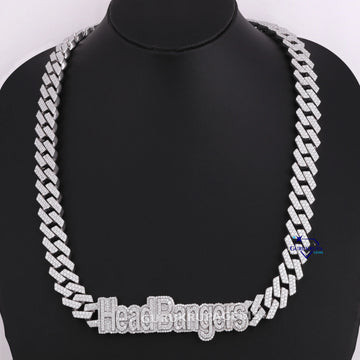 Custom Diamond Chain Unique And Luxury Jewelry VVS Clarity Diamond Chain For Party Wear Gurukrupa-Gems