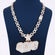 Custom Letter Pendant With Infinity Design Chain In 14KT Gold Gurukrupa-Gems