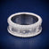 Custom made hip hop diamond wedding engagement band rings Gurukrupa-Gems