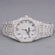 Custom dials fully iced out stainless steel hip hop diamond watch crafted with Moissanite diamonds Gurukrupa-Gems