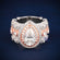 Custom made diamond hip hop ring for men women Gurukrupa-Gems