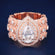 Custom made diamond hip hop ring for men women (Copy) Gurukrupa-Gems